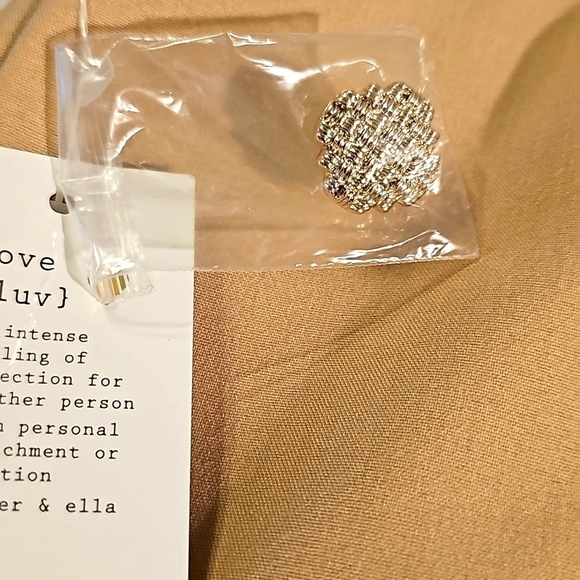 NWT Cooper & Ella Wide Leg Decorative Button Zip Closure Cream Pant Size 14 - Picture 4 of 10